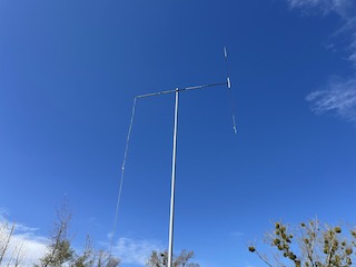 DV27SDipol am 6m-Mast